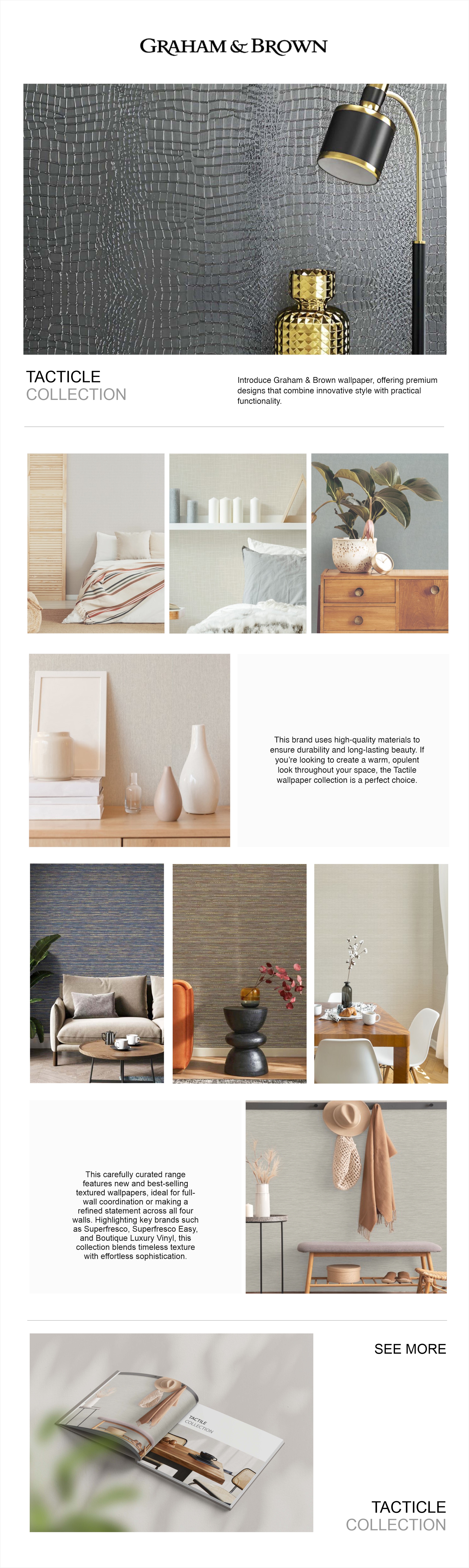 Graham and Brown Tactile Collection